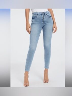FOR ALY MARIE: GOOD AMERICAN Good Legs Button Fly Skinny Jeans - Size 2